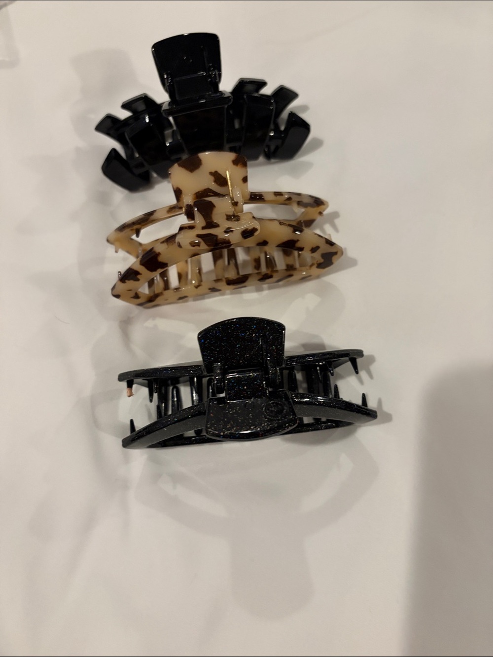 Teleties Medium Hair Clip Three Piece Assortment - Picture 3 of 6